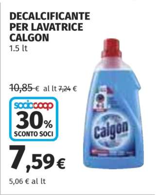 Decalcificante per lavatrice Calgon