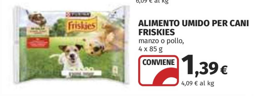 ALIMENTO UMIDO PER CANI FRISKIES