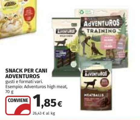 SNACK PER CANI ADVENTUROS