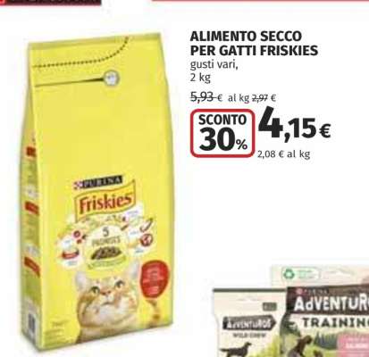 Alimento Secco per Gatti Friskies
