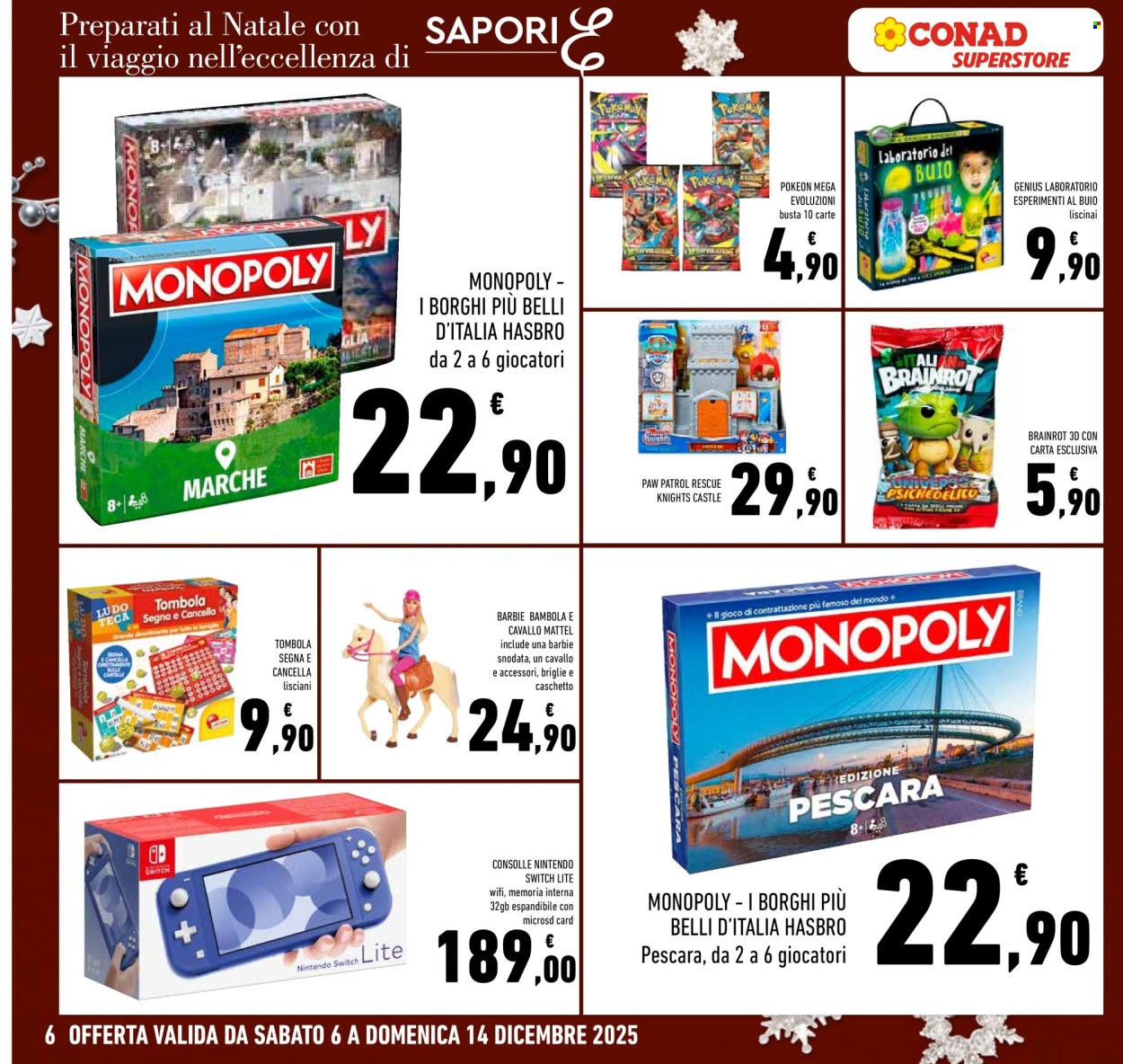 Volantino Conad Superstore - 6/12/2025 - 14/12/2025. Pagina 6