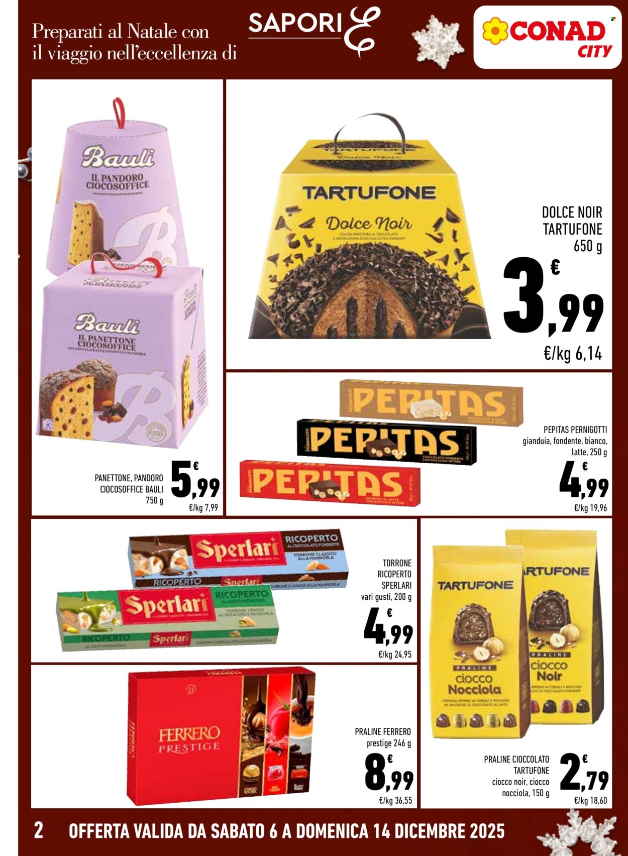 Volantino Conad - 6/12/2025 - 14/12/2025. Pagina 2
