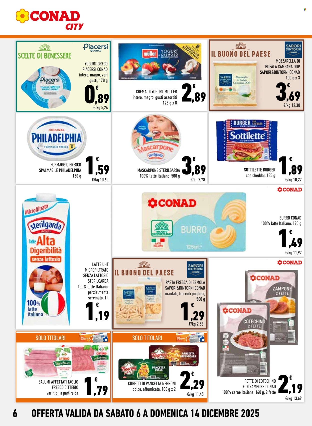 Volantino Conad - 6/12/2025 - 14/12/2025. Pagina 6