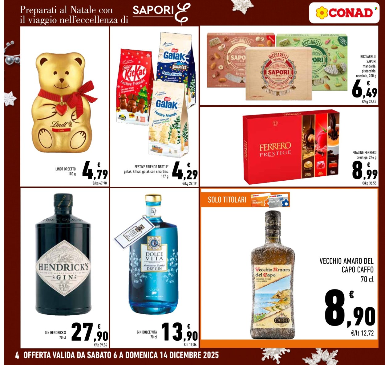 Volantino Conad - 6/12/2025 - 14/12/2025. Pagina 4