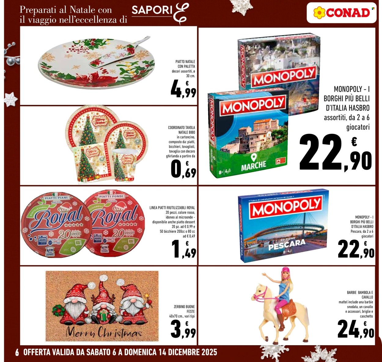 Volantino Conad - 6/12/2025 - 14/12/2025. Pagina 6