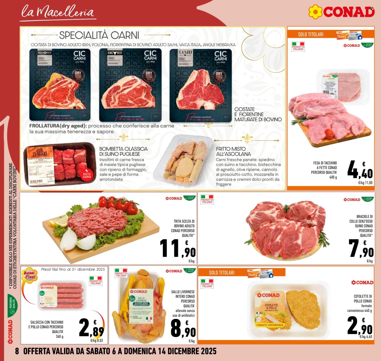 Volantino Conad - 6/12/2025 - 14/12/2025. Pagina 8