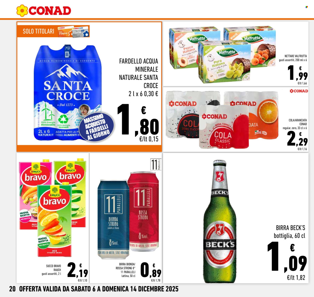 Volantino Conad - 6/12/2025 - 14/12/2025. Pagina 20