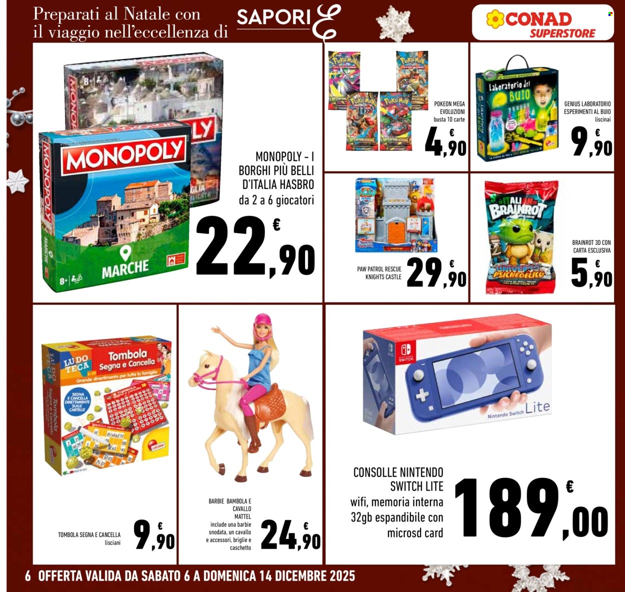 Volantino Conad Superstore - 6/12/2025 - 14/12/2025. Pagina 6