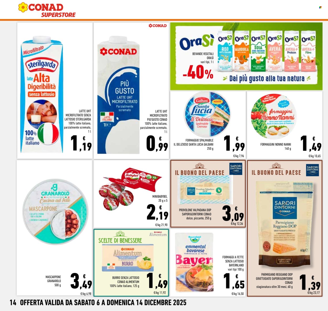 Volantino Conad Superstore - 6/12/2025 - 14/12/2025. Pagina 14