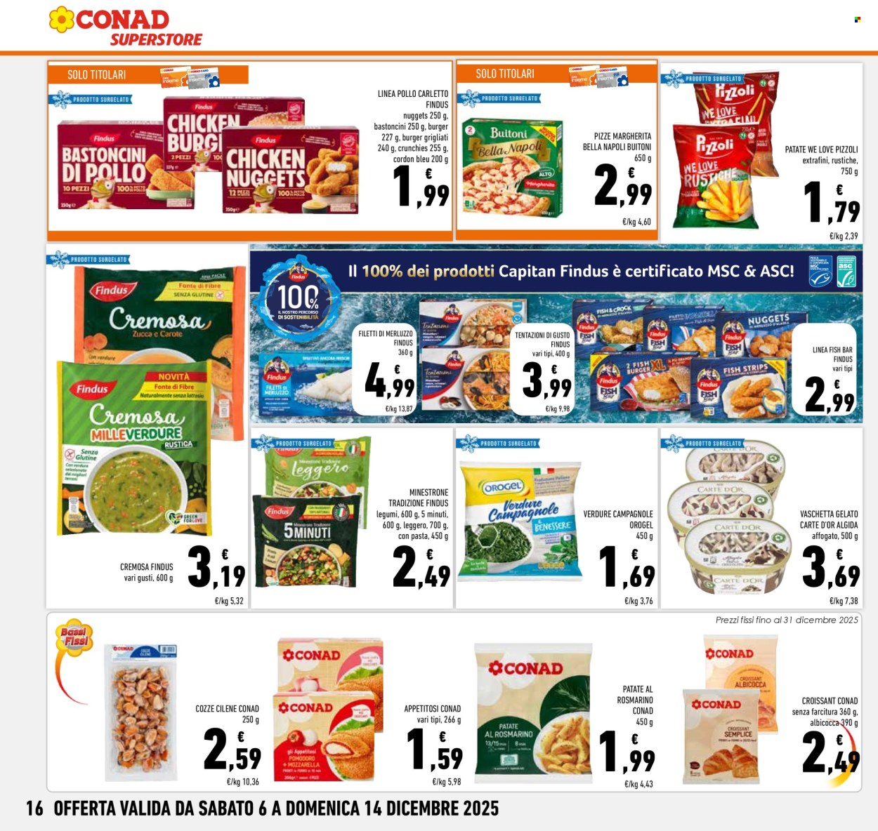 Volantino Conad Superstore - 6/12/2025 - 14/12/2025. Pagina 16