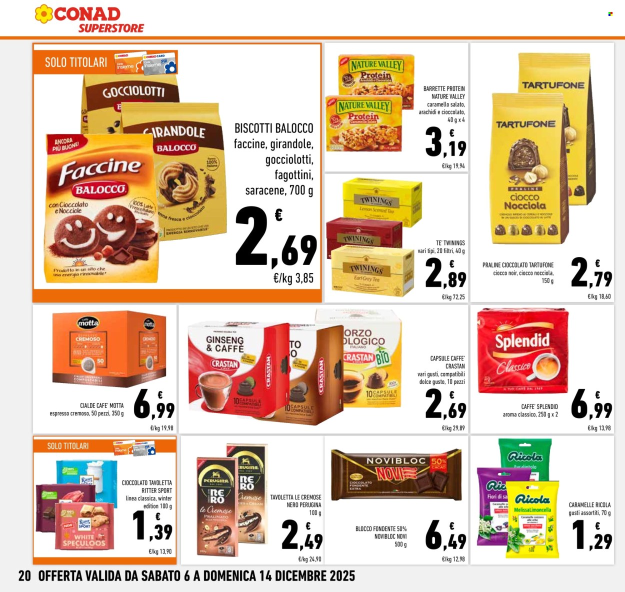 Volantino Conad Superstore - 6/12/2025 - 14/12/2025. Pagina 20