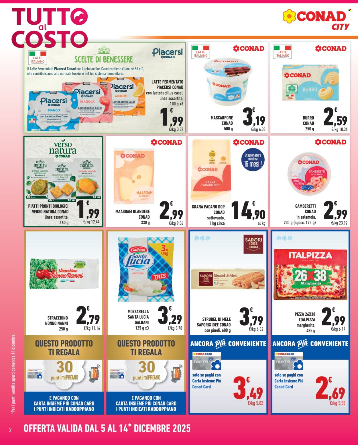 Volantino Conad City - 5/12/2025 - 14/12/2025. Pagina 2