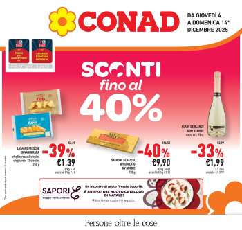 Volantino Conad - 4/12/2025 - 14/12/2025.