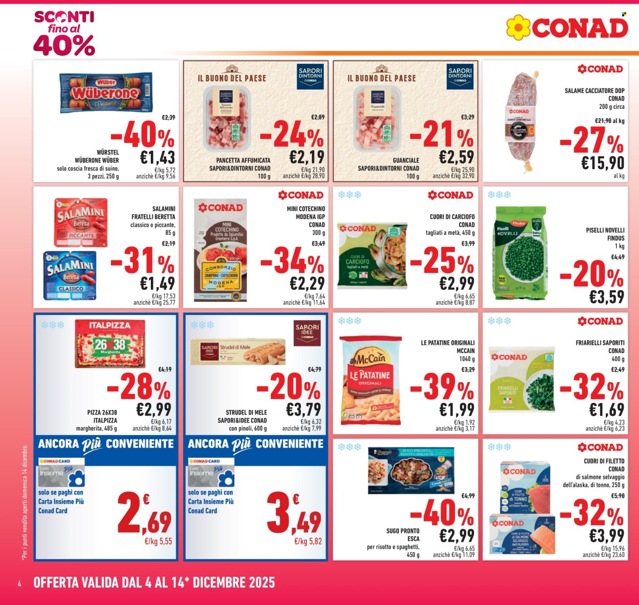 Volantino Conad - 4/12/2025 - 14/12/2025. Pagina 4