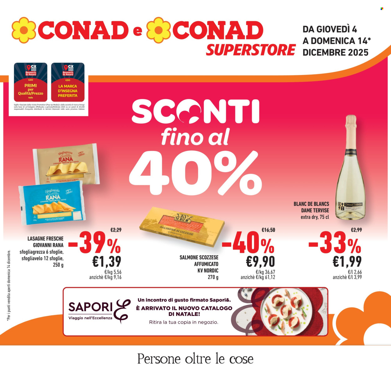 Volantino Conad Superstore - 4/12/2025 - 14/12/2025. Pagina 1