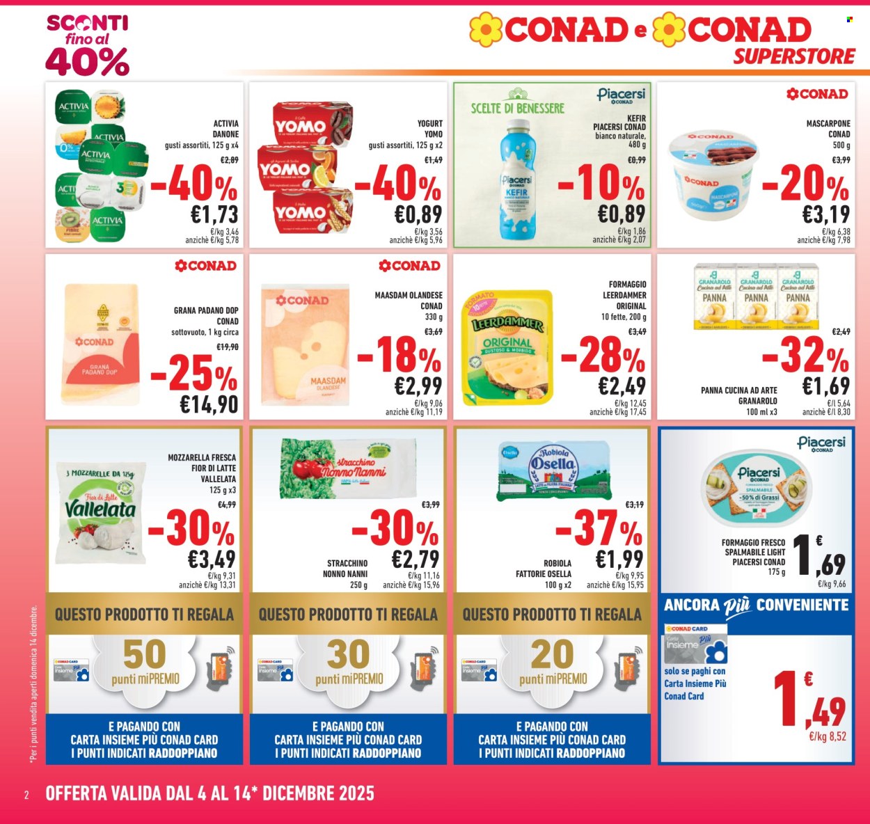 Volantino Conad Superstore - 4/12/2025 - 14/12/2025. Pagina 2
