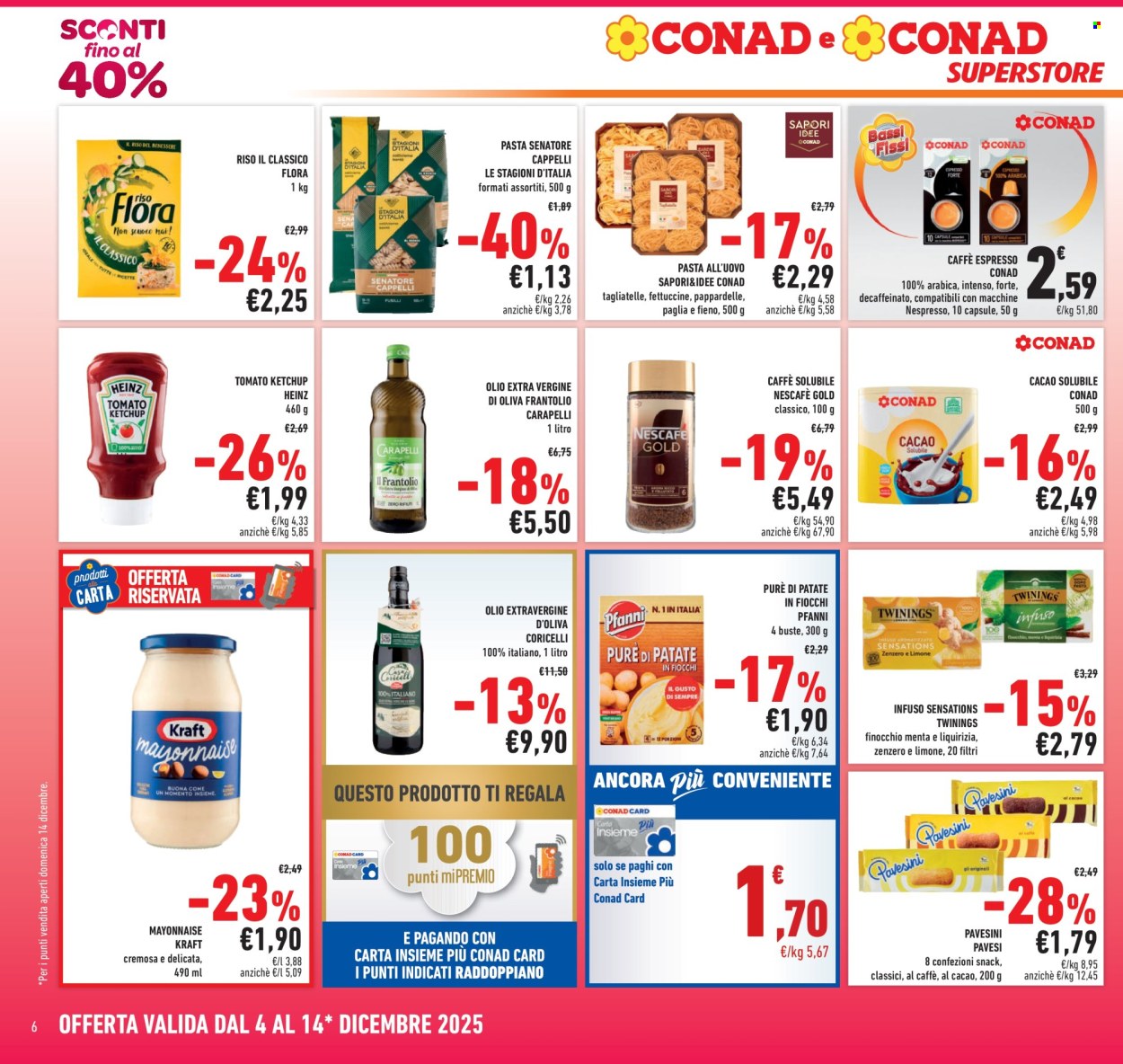 Volantino Conad Superstore - 4/12/2025 - 14/12/2025. Pagina 6