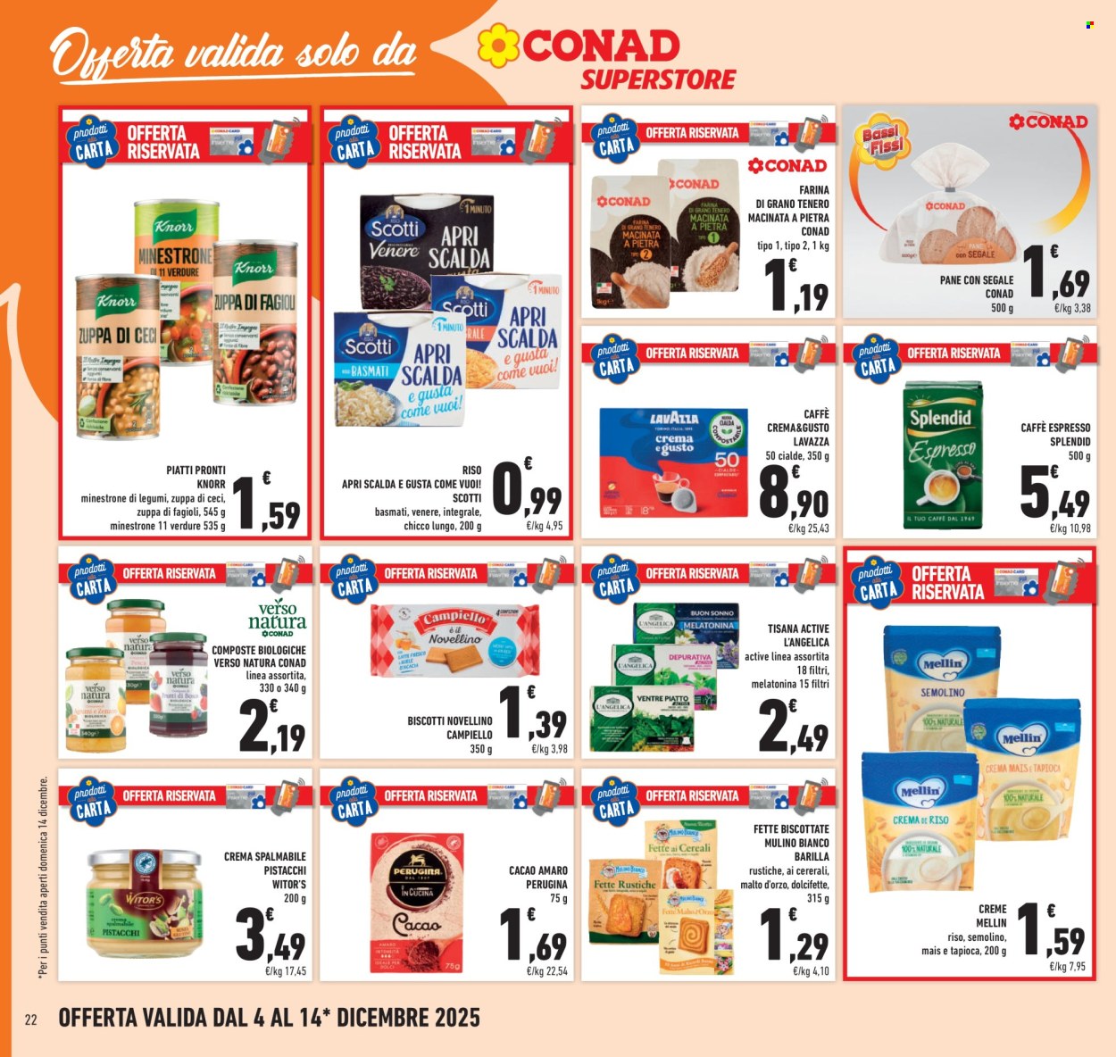 Volantino Conad Superstore - 4/12/2025 - 14/12/2025. Pagina 22