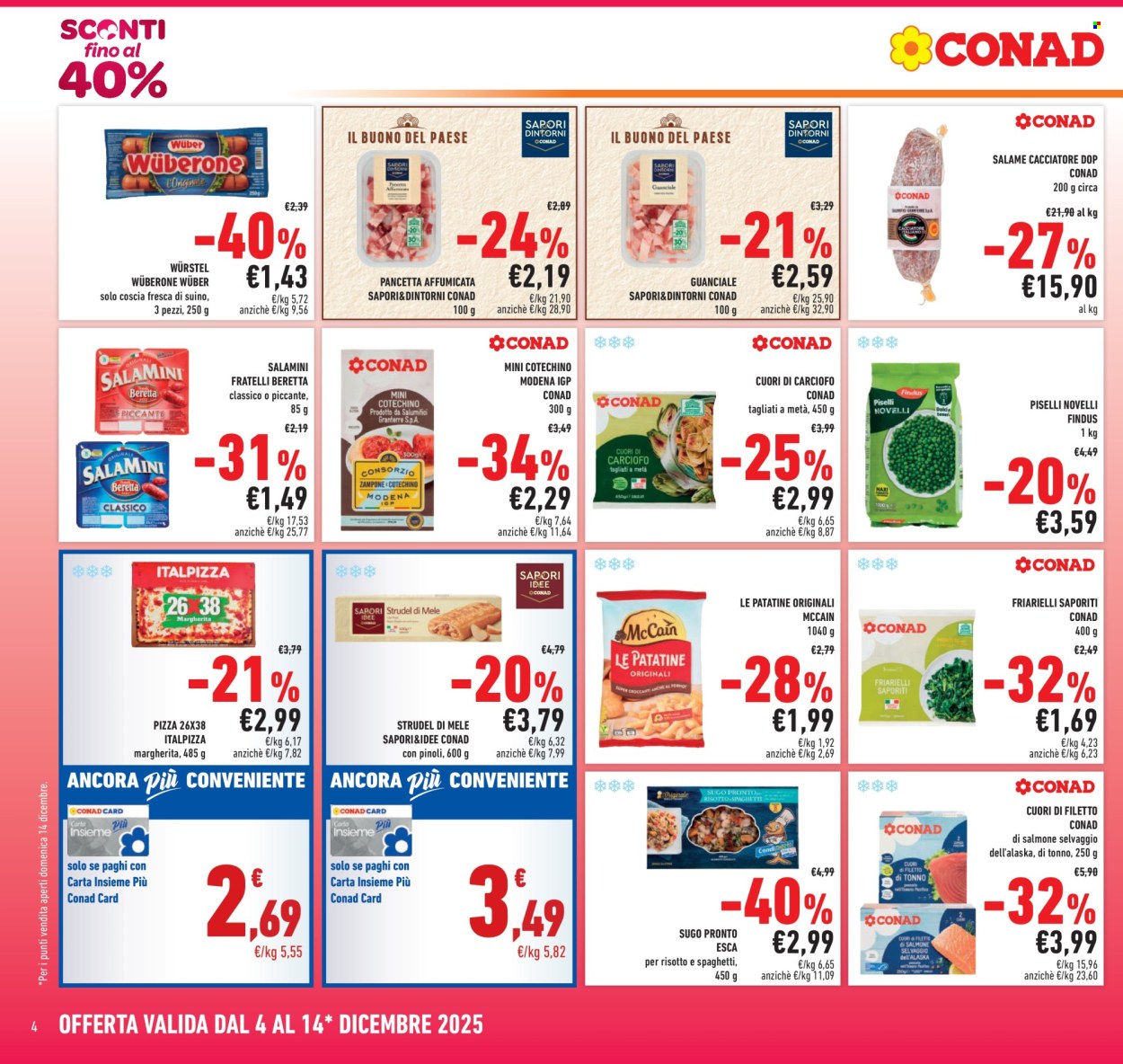 Volantino Conad - 4/12/2025 - 14/12/2025. Pagina 4