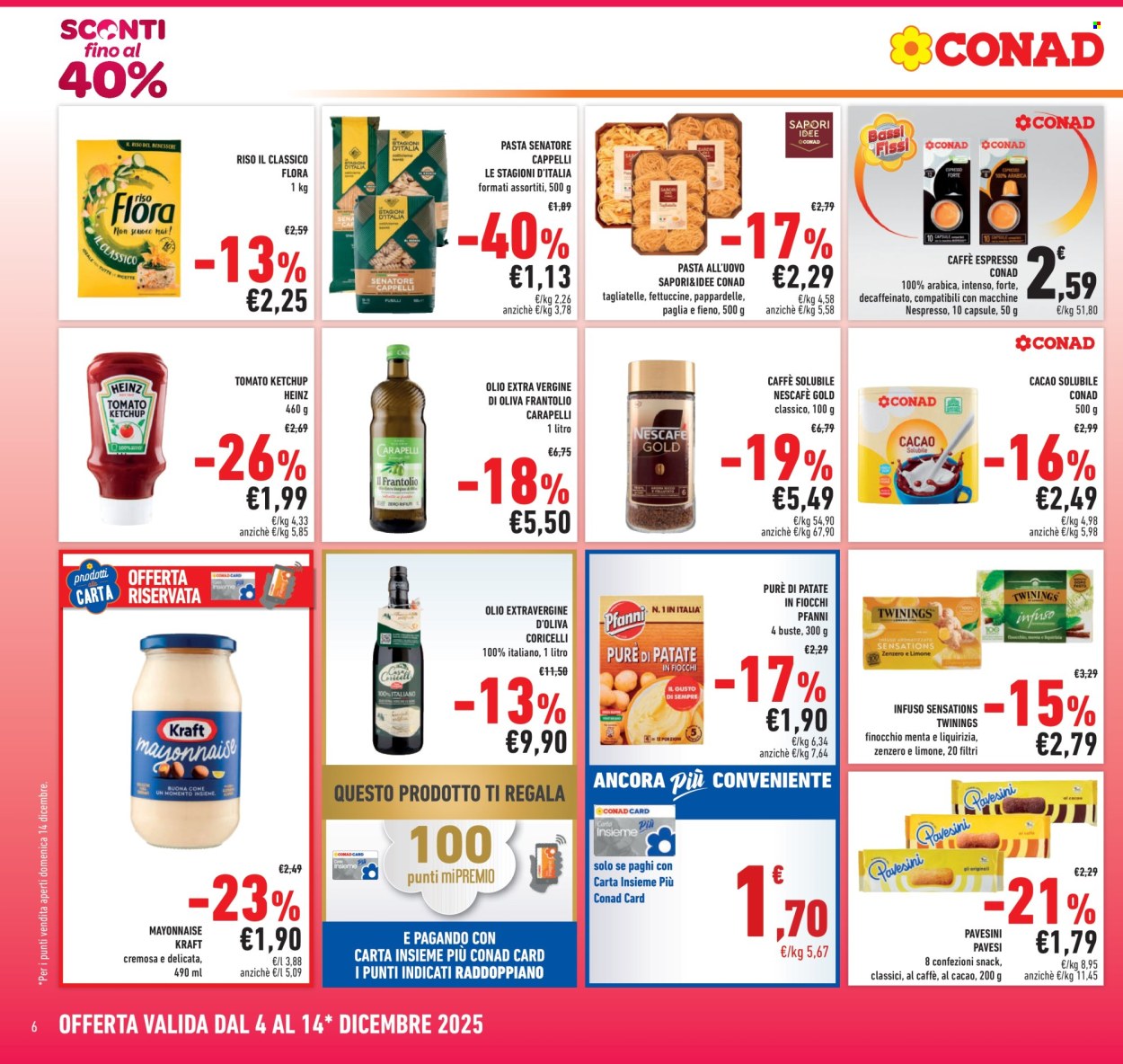 Volantino Conad - 4/12/2025 - 14/12/2025. Pagina 6