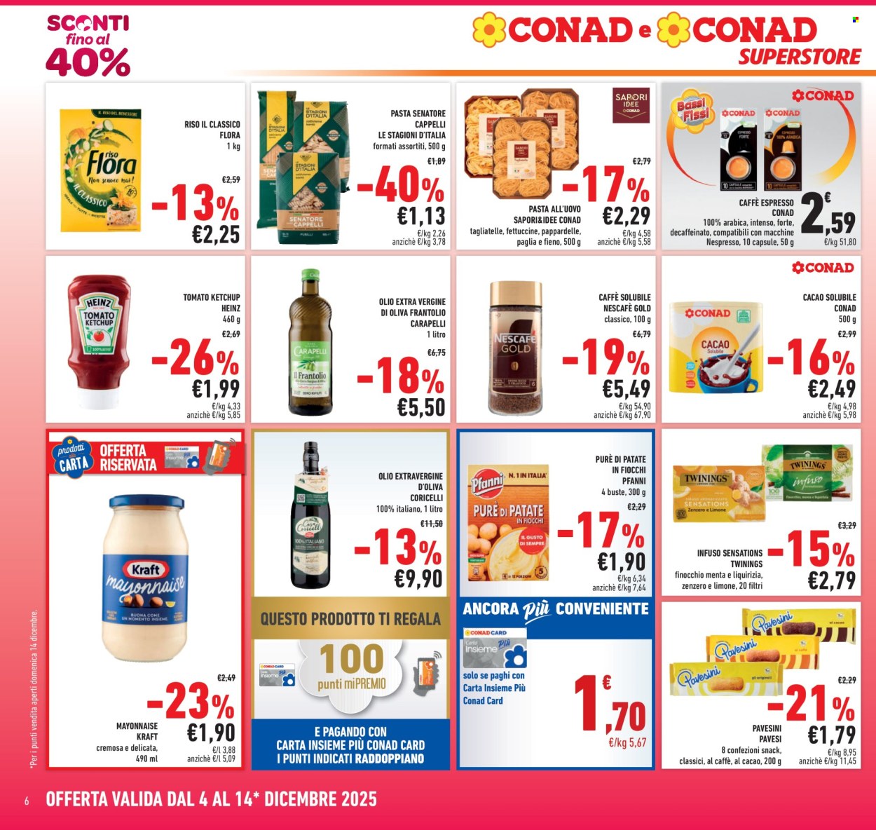 Volantino Conad Superstore - 4/12/2025 - 14/12/2025. Pagina 6