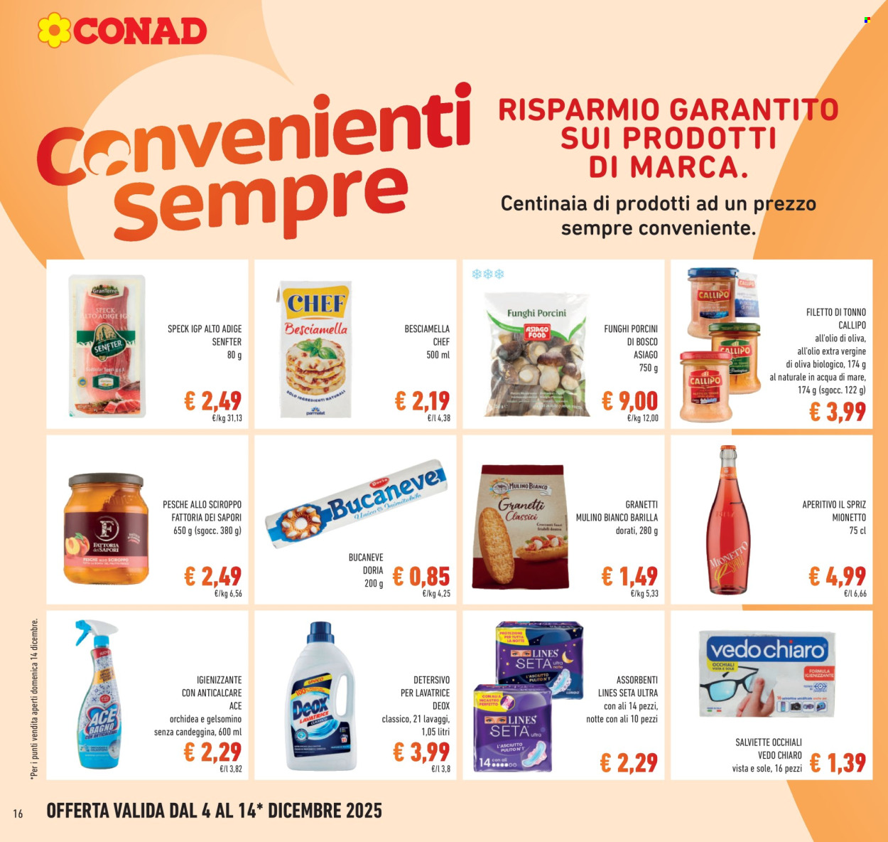 Volantino Conad - 4/12/2025 - 14/12/2025. Pagina 16