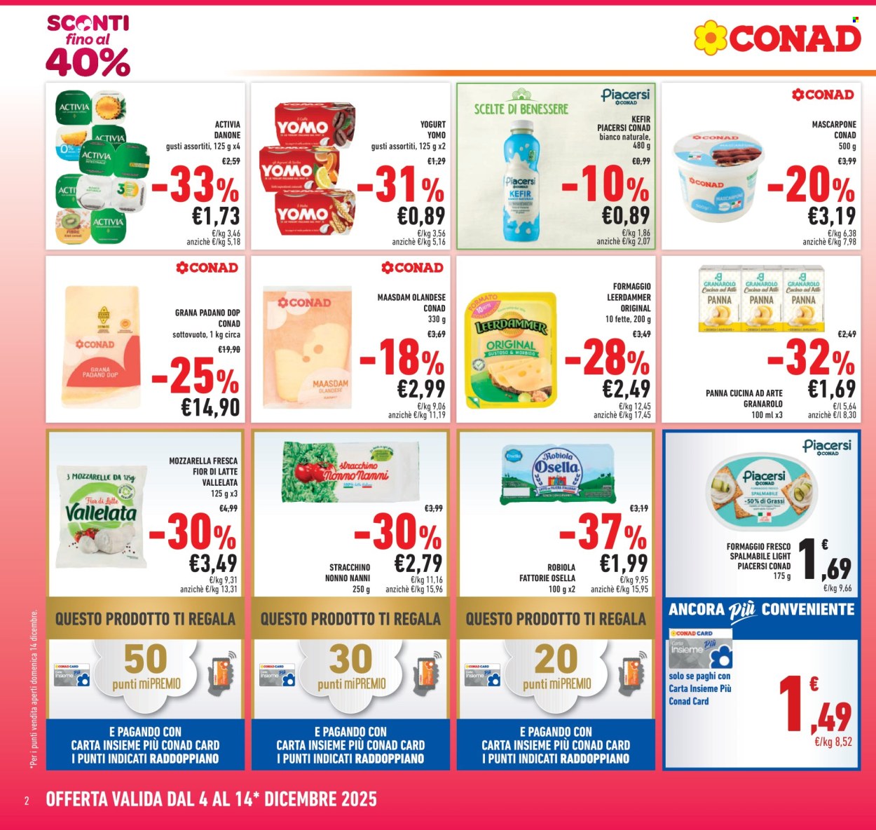 Volantino Conad - 4/12/2025 - 14/12/2025. Pagina 2