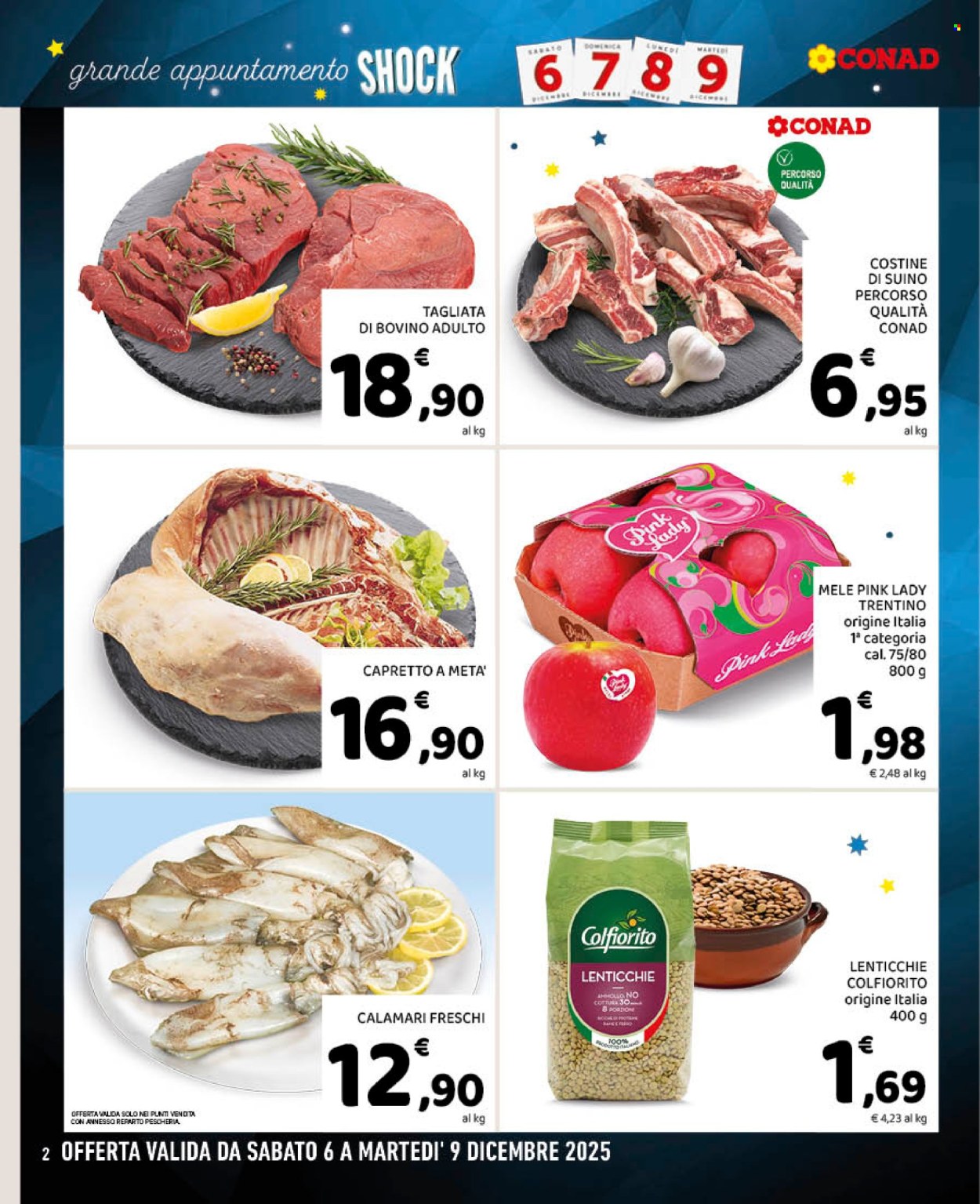 Volantino Conad - 6/12/2025 - 9/12/2025. Pagina 2