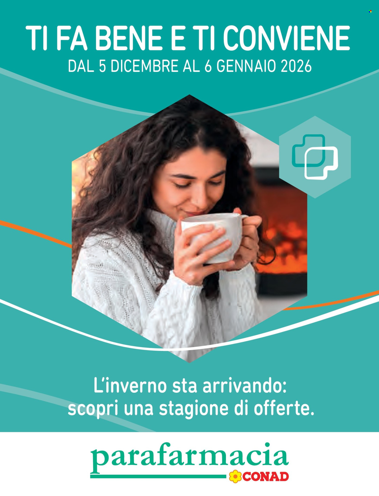 Volantino Parafarmacia Conad - 5/12/2025 - 6/1/2026. Pagina 1