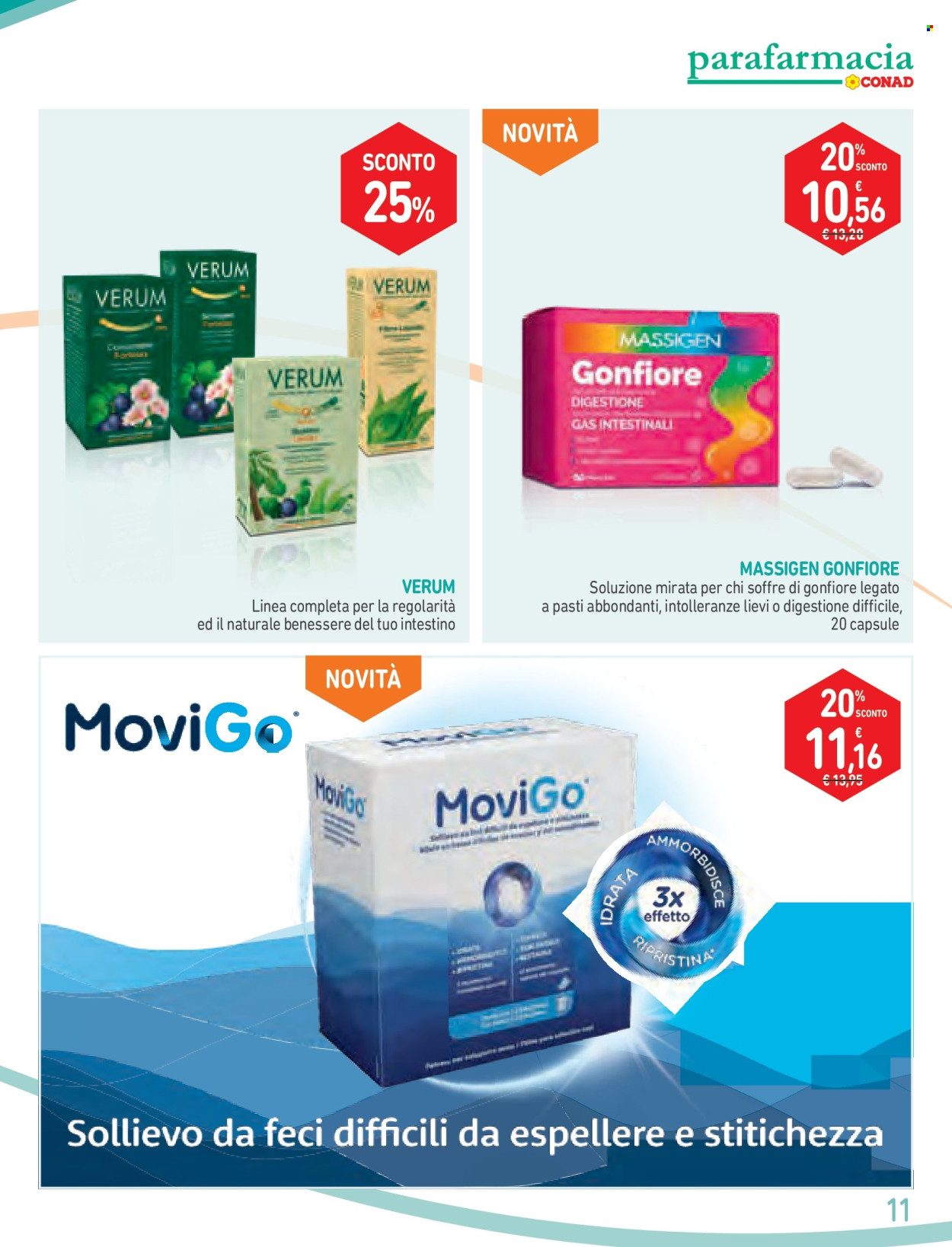 Volantino Parafarmacia Conad - 5/12/2025 - 6/1/2026. Pagina 11