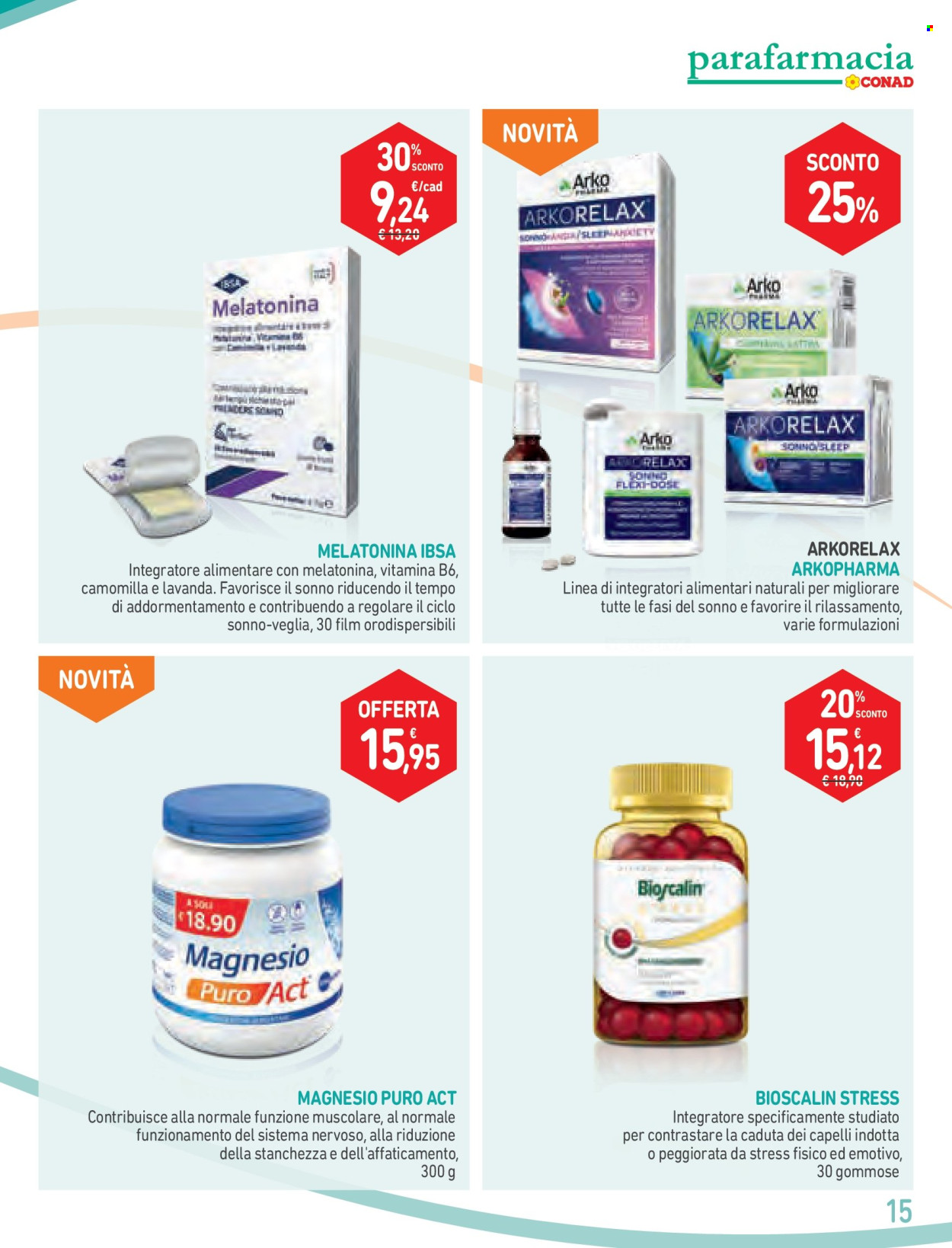 Volantino Parafarmacia Conad - 5/12/2025 - 6/1/2026. Pagina 15