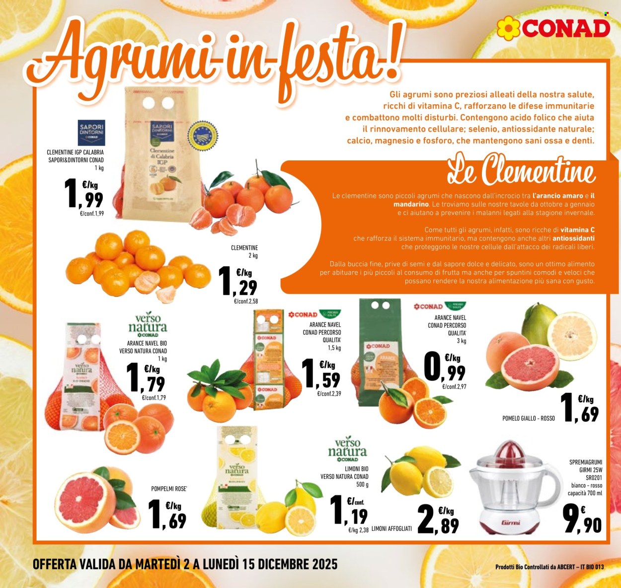 Volantino Conad - 2/12/2025 - 15/12/2025. Pagina 6