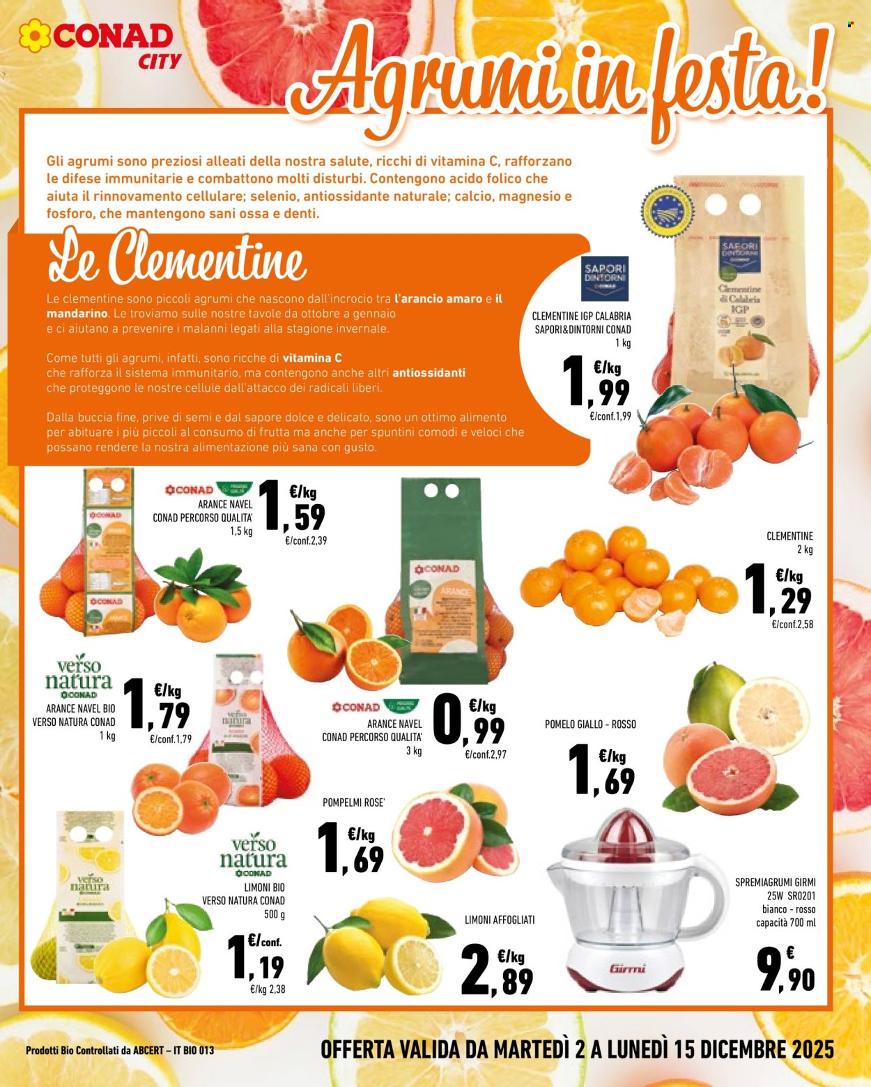 Volantino Conad - 2/12/2025 - 15/12/2025. Pagina 3