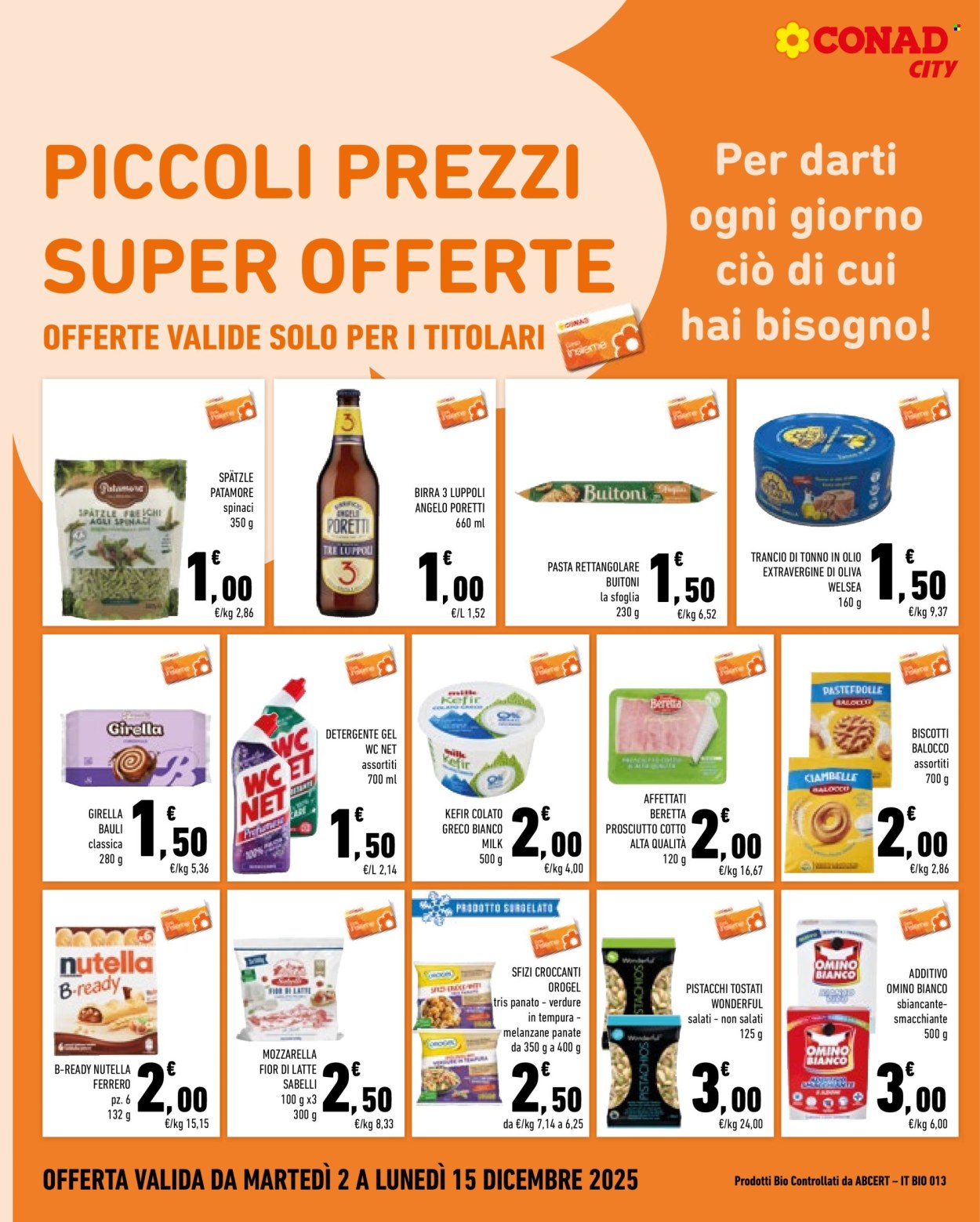 Volantino Conad - 2/12/2025 - 15/12/2025. Pagina 8