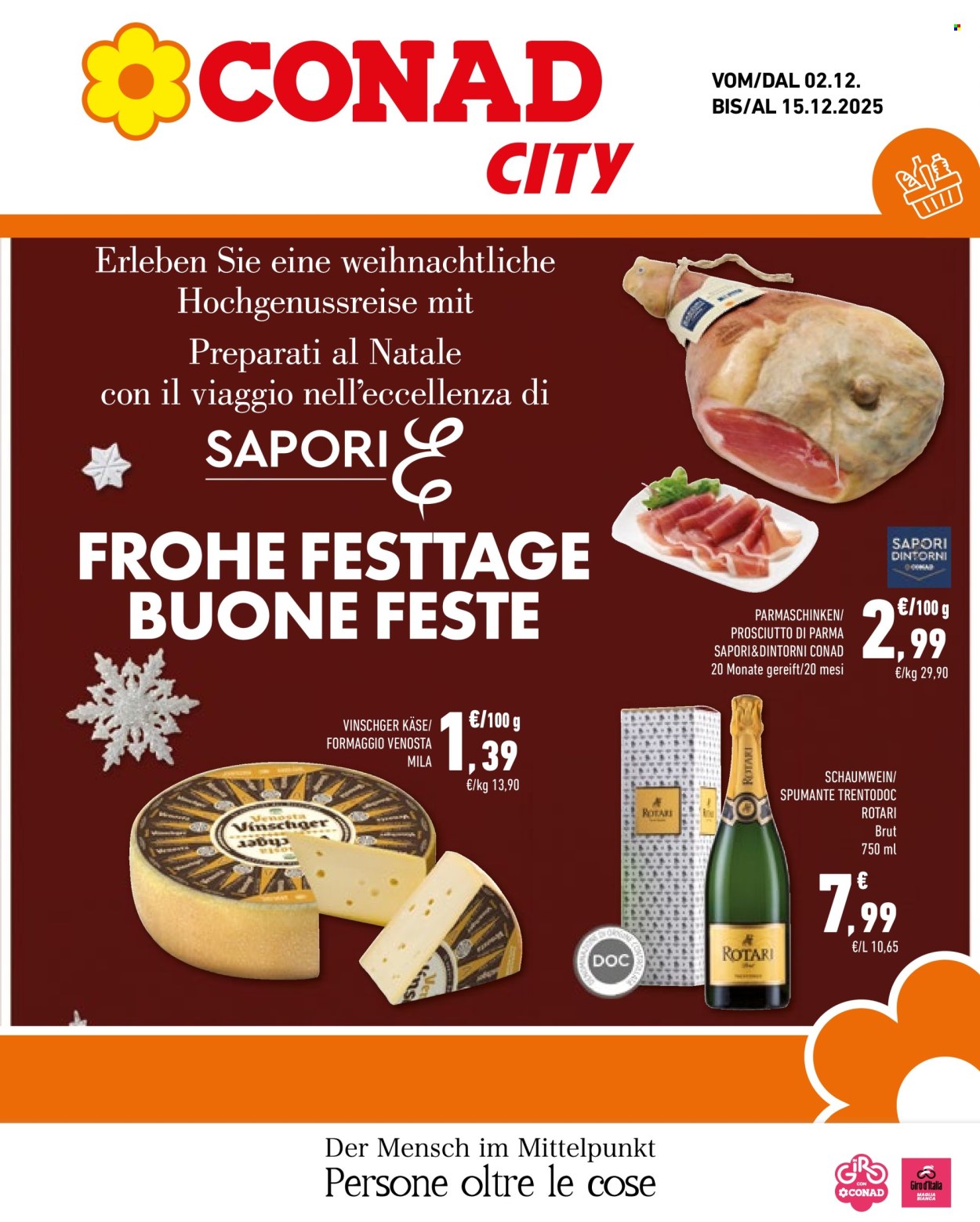 Volantino Conad City - 2/12/2025 - 15/12/2025. Pagina 1