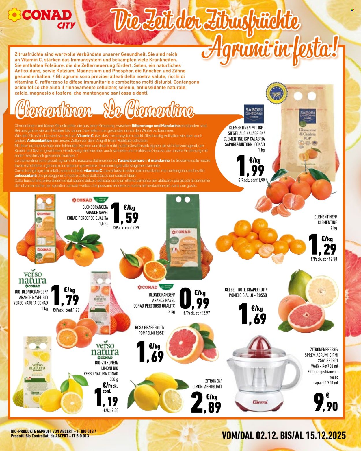 Volantino Conad City - 2/12/2025 - 15/12/2025. Pagina 3