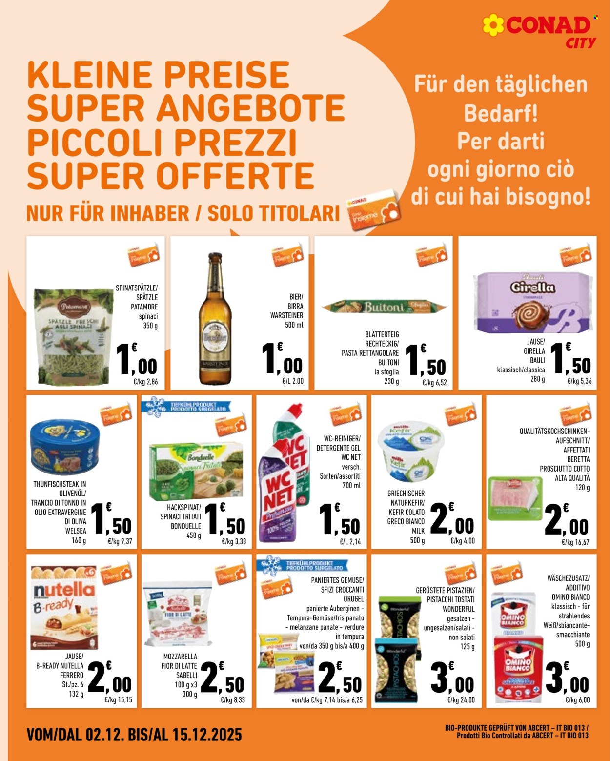 Volantino Conad City - 2/12/2025 - 15/12/2025. Pagina 8