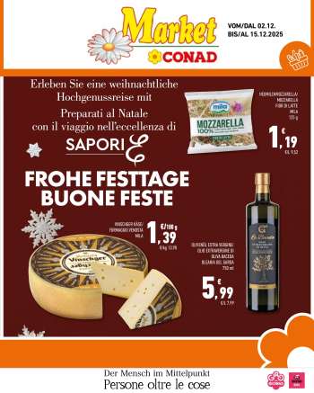 Volantino Market Conad - 2/12/2025 - 15/12/2025.
