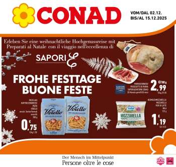 Volantino Conad - 2/12/2025 - 15/12/2025.