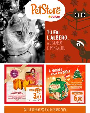 Volantino Pet Store Conad - 4/12/2025 - 6/1/2026.