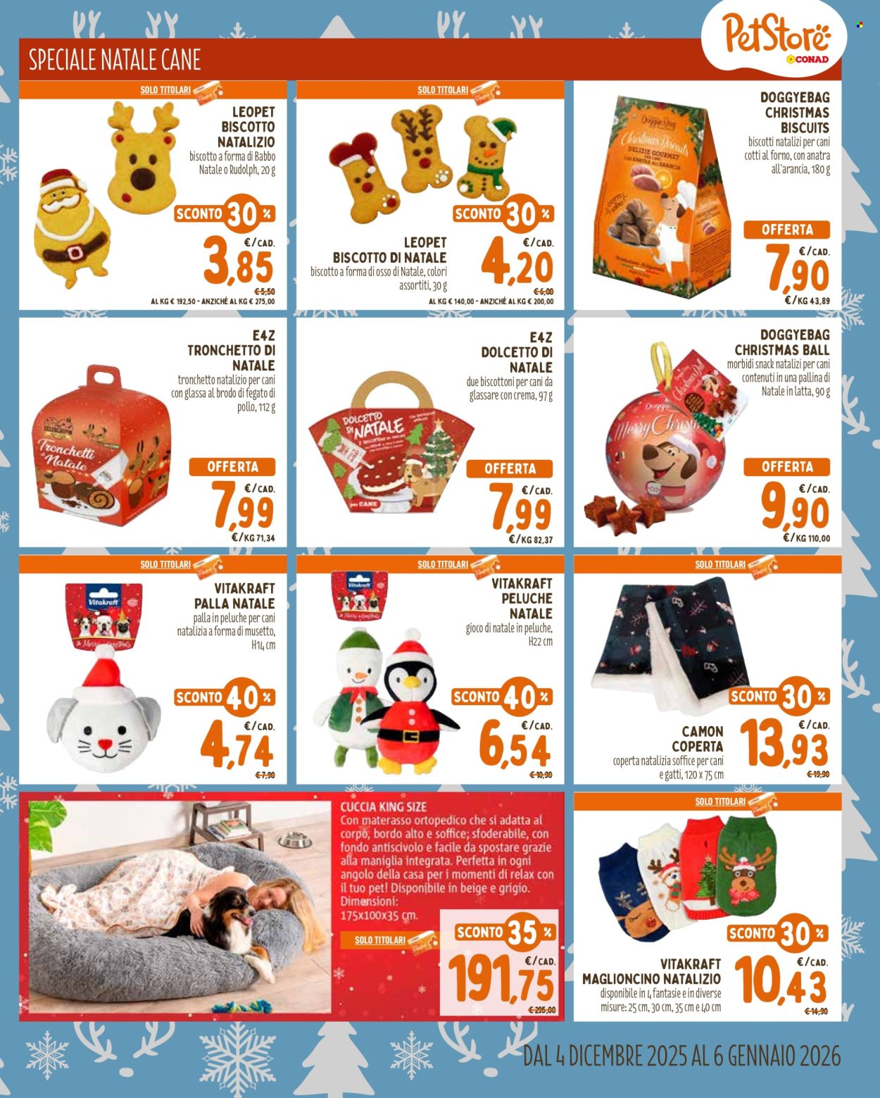 Volantino Pet Store Conad - 4/12/2025 - 6/1/2026. Pagina 7