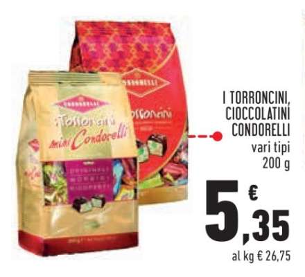 I Torroncini, Cioccolatini Condorelli