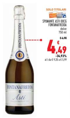 Spumante Asti DOCG Fontanafredda