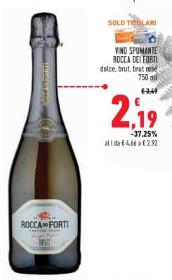 Vino Spumante Rocca dei Forti