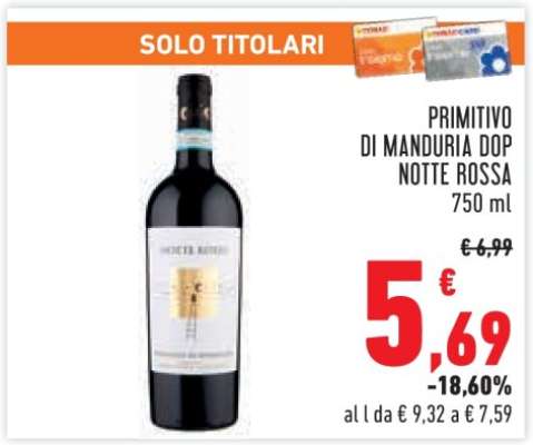 Primitivo di Manduria DOP Notte Rossa