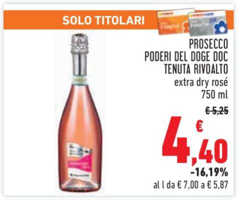 PROSECCO PODERI DEL DOGE DOC TENUTA RIVOALTO