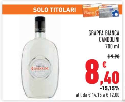 Grappa Bianca Candolini
