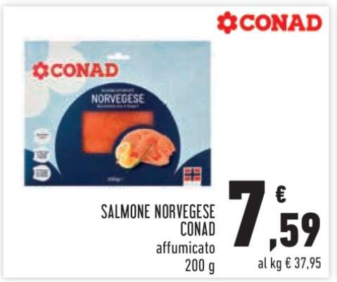Salmone Norvegese Conad