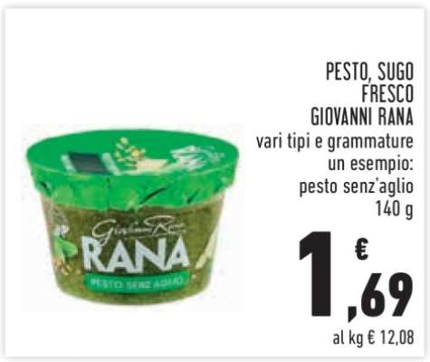 PESTO, SUGO FRESCO GIOVANNI RANA