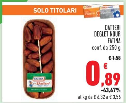 Datteri Deglet Nour Fatina